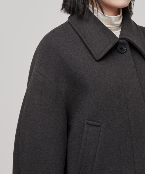 MUSINSA STANDARD WOMAN MUSINSA STANDARD WOMAN Coat Gunmetal