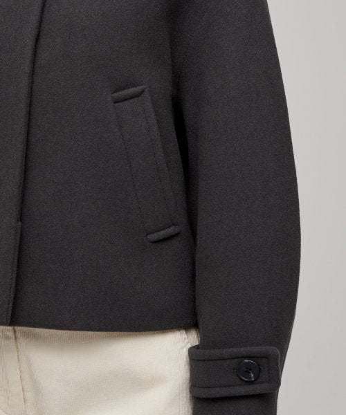MUSINSA STANDARD WOMAN MUSINSA STANDARD WOMAN Coat Gunmetal