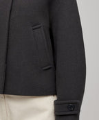 MUSINSA STANDARD WOMAN MUSINSA STANDARD WOMAN Coat Gunmetal