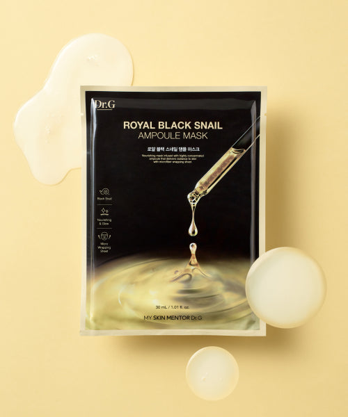 DR.G DR.G Royal Black Snail Ampoule Mask 10 sheets