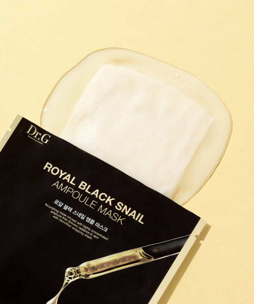 DR.G DR.G Royal Black Snail Ampoule Mask 10 sheets