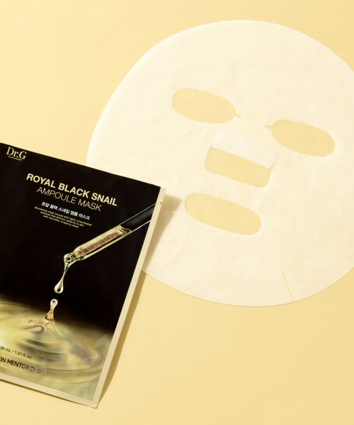 DR.G DR.G Royal Black Snail Ampoule Mask 10 sheets