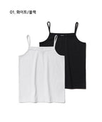 MUSINSA STANDARD WOMAN MUSINSA STANDARD WOMAN Women's String Sleeveless Top 2 Pack
