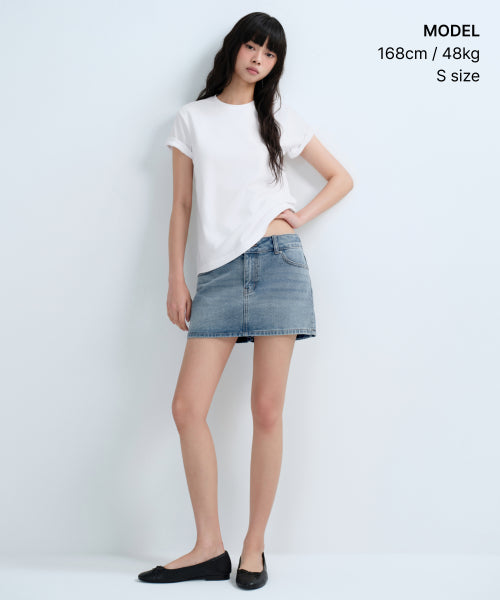 MUSINSA STANDARD WOMAN MUSINSA STANDARD WOMAN Women's Basic Crew Neck T-Shirt