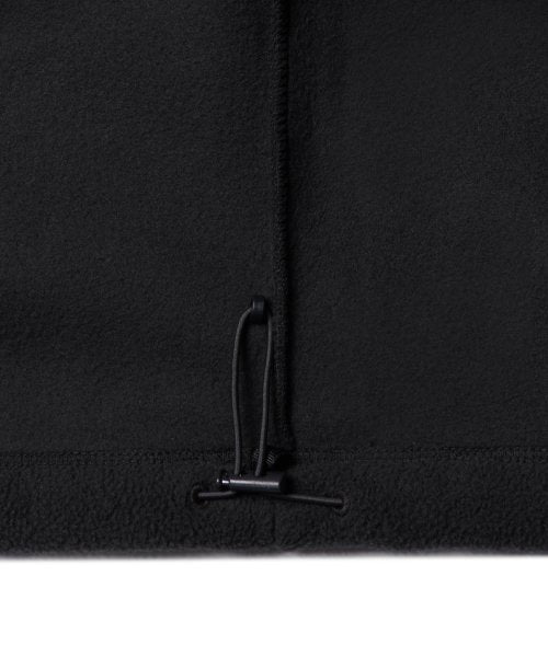 MUSINSA STANDARD WOMAN MUSINSA STANDARD WOMAN Women's Oversized Polar Fleece Hoodie [Black]
