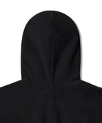 MUSINSA STANDARD WOMAN MUSINSA STANDARD WOMAN Women's Oversized Polar Fleece Hoodie [Black]