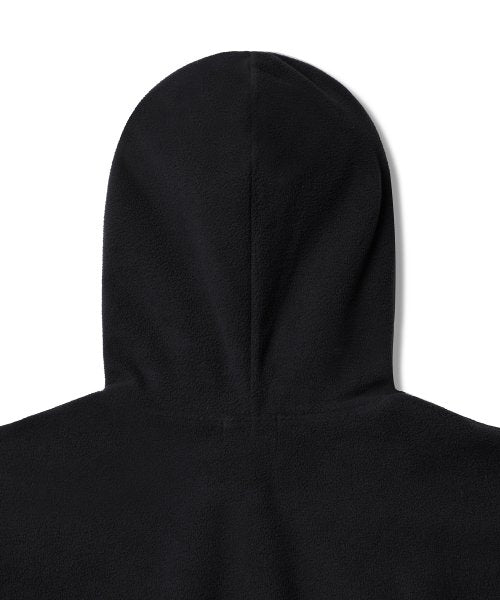 MUSINSA STANDARD WOMAN MUSINSA STANDARD WOMAN Women's Oversized Polar Fleece Hoodie [Black]