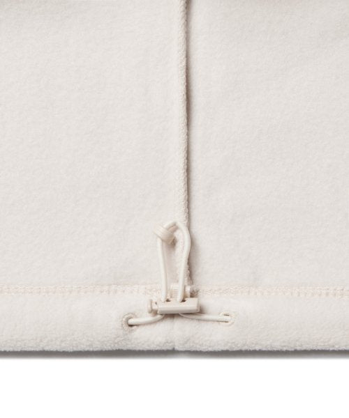 MUSINSA STANDARD WOMAN MUSINSA STANDARD WOMAN Women's Oversized Polar Fleece Hoodie [Ivory]
