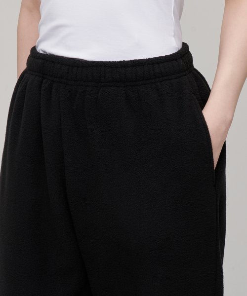 MUSINSA STANDARD WOMAN MUSINSA STANDARD WOMAN Women's Polar Fleece Lounge Sweat Pants [Black]