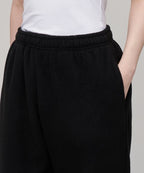 MUSINSA STANDARD WOMAN MUSINSA STANDARD WOMAN Women's Polar Fleece Lounge Sweat Pants [Black]