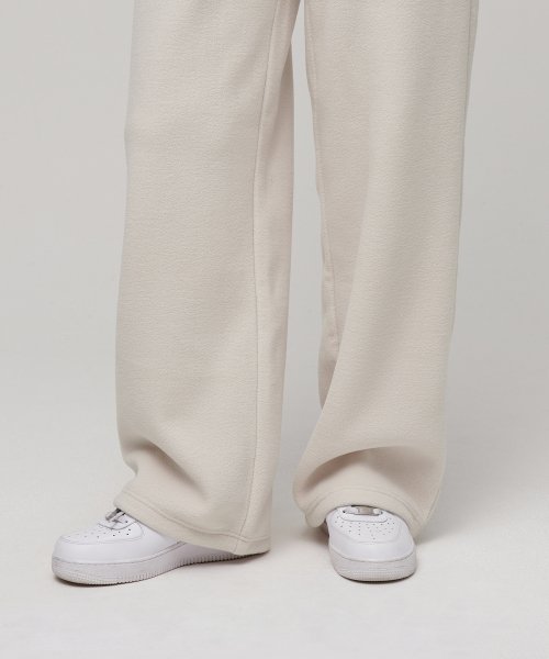 MUSINSA STANDARD WOMAN MUSINSA STANDARD WOMAN Women's Polar Fleece Variable Lounge Sweatpants [Ivory]