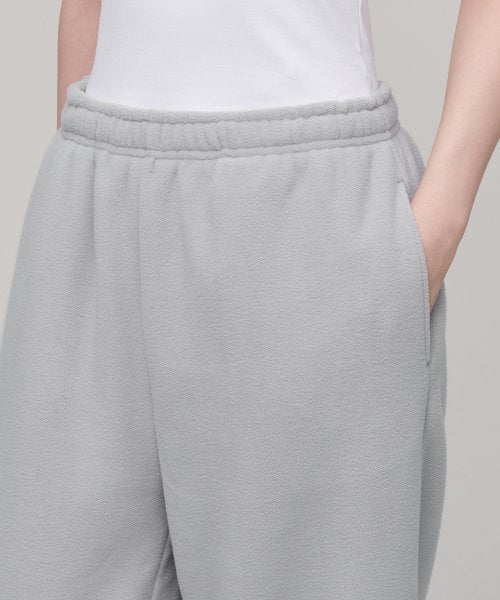 MUSINSA STANDARD WOMAN MUSINSA STANDARD WOMAN Women's Polar Fleece Variable Lounge Sweatpants [Light Gray]