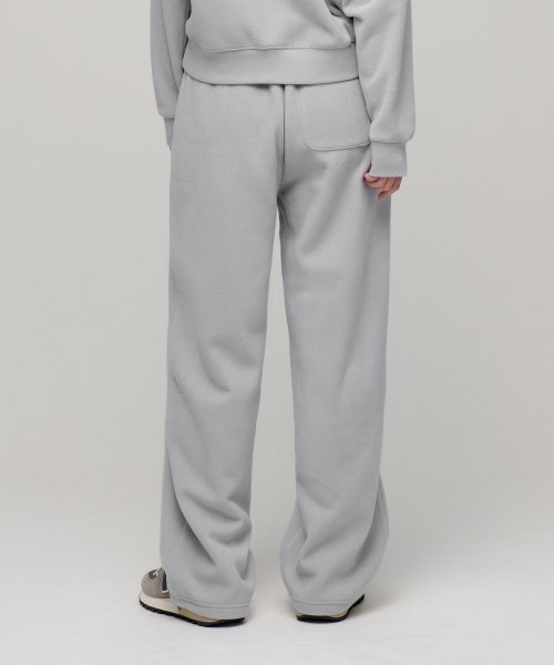 MUSINSA STANDARD WOMAN MUSINSA STANDARD WOMAN Women's Polar Fleece Variable Lounge Sweatpants [Light Gray]