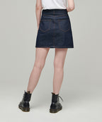 MUSINSA STANDARD WOMAN MUSINSA STANDARD WOMAN Denim Mini Skirt Deep Indigo