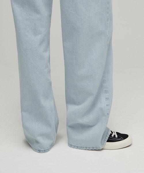 MUSINSA STANDARD WOMAN MUSINSA STANDARD WOMAN Women's Wide Denim Pants Pale Blue