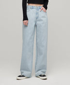 MUSINSA STANDARD WOMAN MUSINSA STANDARD WOMAN Women's Wide Denim Pants Pale Blue