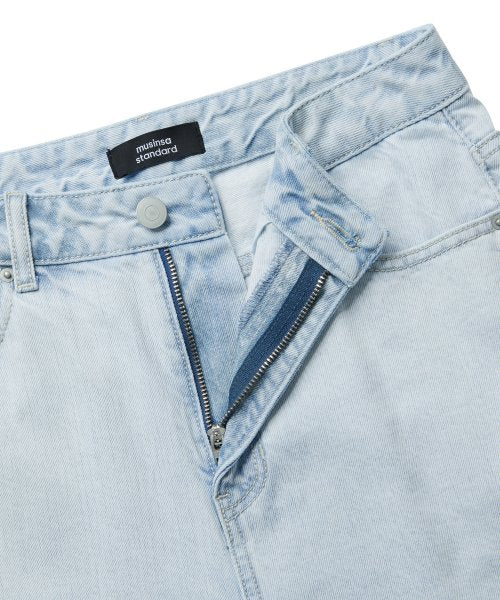 MUSINSA STANDARD WOMAN MUSINSA STANDARD WOMAN Women's Wide Denim Pants Pale Blue