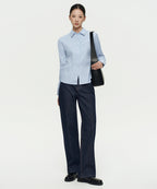 MUSINSA STANDARD WOMAN MUSINSA STANDARD WOMAN Denim Straight Pants [Deep Indigo]