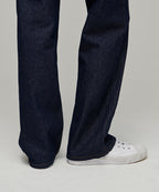 MUSINSA STANDARD WOMAN MUSINSA STANDARD WOMAN Denim Straight Pants [Deep Indigo]