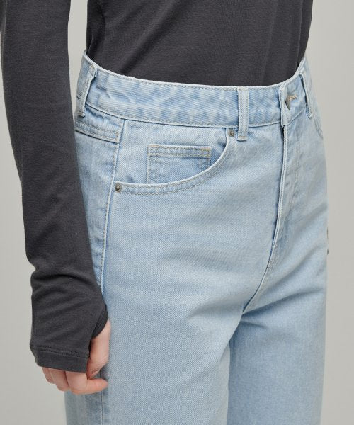 MUSINSA STANDARD WOMAN MUSINSA STANDARD WOMAN Denim Pants Pale Blue