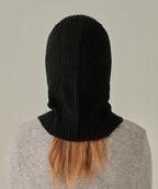 MUSINSA STANDARD WOMAN MUSINSA STANDARD WOMAN Women's Soft Boucle Knit Balaclava [Black]