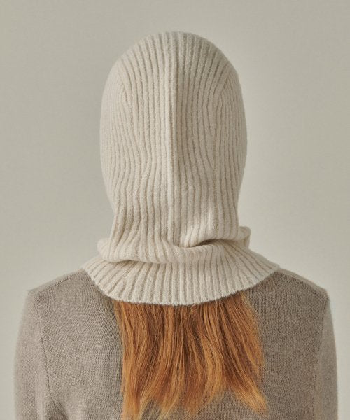 MUSINSA STANDARD WOMAN MUSINSA STANDARD WOMAN Women's Soft Boucle Knit Balaclava [Cream]