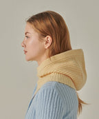MUSINSA STANDARD WOMAN MUSINSA STANDARD WOMAN Women's Soft Boucle Knit Balaclava (Size: One Size)