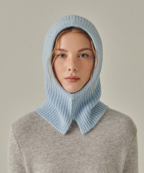 MUSINSA STANDARD WOMAN MUSINSA STANDARD WOMAN Women's Soft Boucle Knit Balaclava (Size)