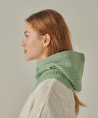MUSINSA STANDARD WOMAN MUSINSA STANDARD WOMAN Women's Soft Boucle Knit Balaclava [Apple Green]