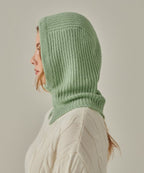 MUSINSA STANDARD WOMAN MUSINSA STANDARD WOMAN Women's Soft Boucle Knit Balaclava [Apple Green]