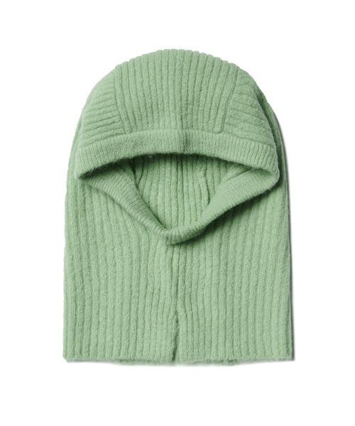 MUSINSA STANDARD WOMAN MUSINSA STANDARD WOMAN Women's Soft Boucle Knit Balaclava [Apple Green]