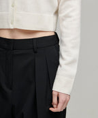 MUSINSA STANDARD WOMAN MUSINSA STANDARD WOMAN Cardigan Round Neck Crop (Size M)