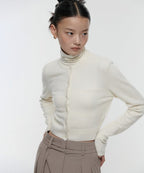 MUSINSA STANDARD WOMAN MUSINSA STANDARD WOMAN Cardigan Round Neck Crop (Size M)