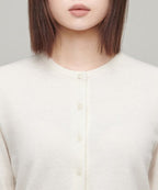 MUSINSA STANDARD WOMAN MUSINSA STANDARD WOMAN Cardigan Round Neck Crop (Size M)