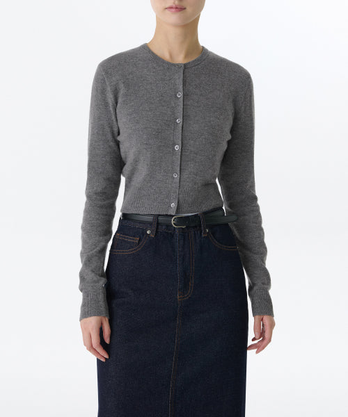MUSINSA STANDARD WOMAN MUSINSA STANDARD WOMAN Cardigan Medium Gray