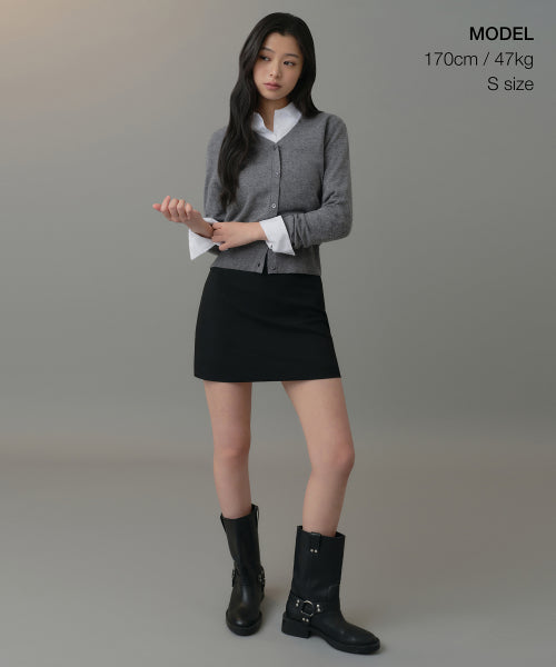 MUSINSA STANDARD WOMAN MUSINSA STANDARD WOMAN Cardigan Medium Gray