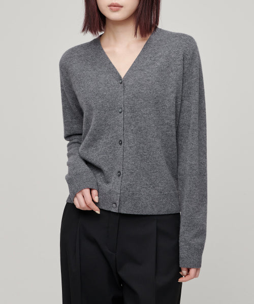 MUSINSA STANDARD WOMAN MUSINSA STANDARD WOMAN Cardigan Medium Gray
