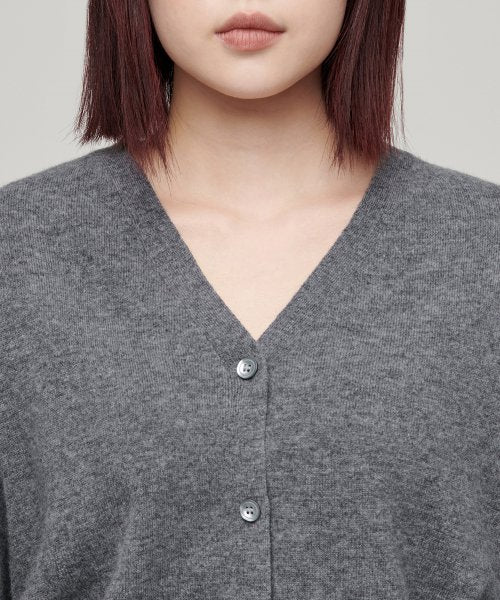 MUSINSA STANDARD WOMAN MUSINSA STANDARD WOMAN Cardigan Medium Gray