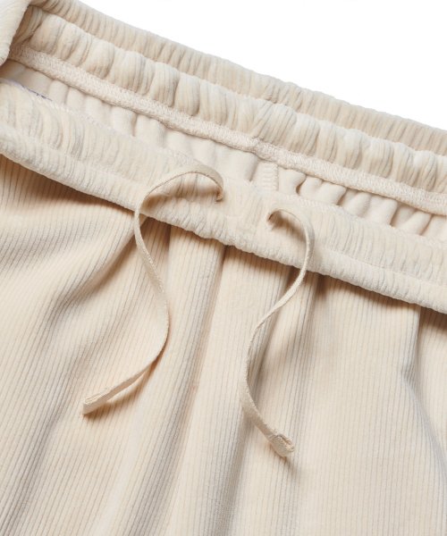MUSINSA STANDARD WOMAN MUSINSA STANDARD WOMAN Women's Velor Corduroy Lounge Pants [Cream Beige]
