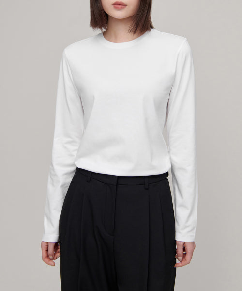 MUSINSA STANDARD WOMAN MUSINSA STANDARD WOMAN Women's T-Shirt [White]