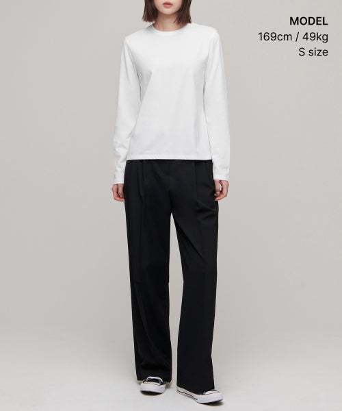 MUSINSA STANDARD WOMAN MUSINSA STANDARD WOMAN Women's T-Shirt [White]