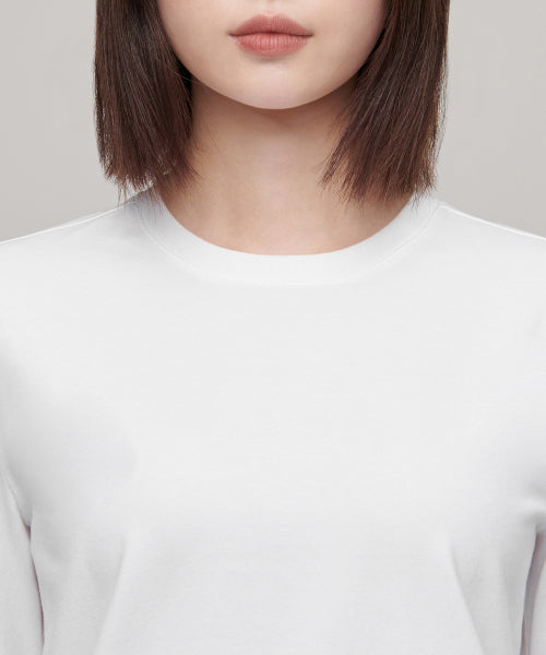 MUSINSA STANDARD WOMAN MUSINSA STANDARD WOMAN Women's T-Shirt [White]