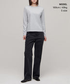 MUSINSA STANDARD WOMAN MUSINSA STANDARD WOMAN T-Shirt Medium Gray