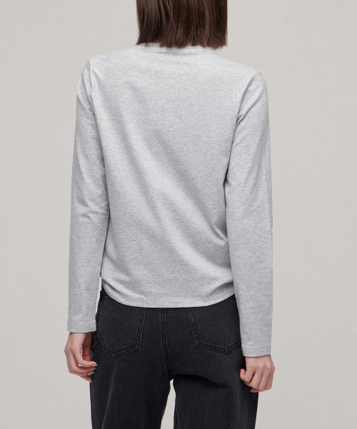 MUSINSA STANDARD WOMAN MUSINSA STANDARD WOMAN T-Shirt Medium Gray