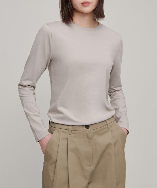 MUSINSA STANDARD WOMAN MUSINSA STANDARD WOMAN Women's T-Shirt [Mushroom]