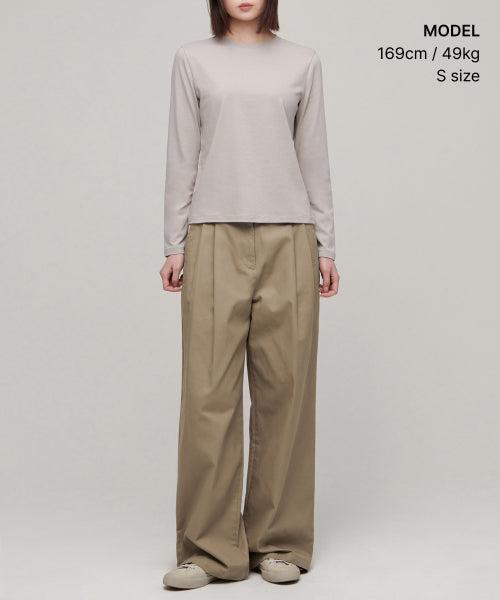 MUSINSA STANDARD WOMAN MUSINSA STANDARD WOMAN Women's T-Shirt [Mushroom]