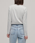 MUSINSA STANDARD WOMAN MUSINSA STANDARD WOMAN Women's T-Shirt Light Gray