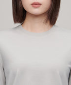 MUSINSA STANDARD WOMAN MUSINSA STANDARD WOMAN Women's T-Shirt Light Gray