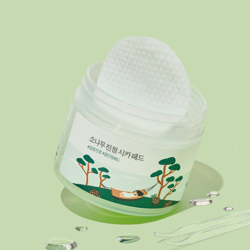 Round Lab Round Lab Pine Tree Calming Cica Pads 50 sheets