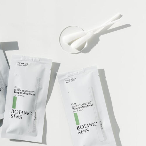BOTANICSENS Scalp scaling, exfoliation, scalp care, cotton swab swap